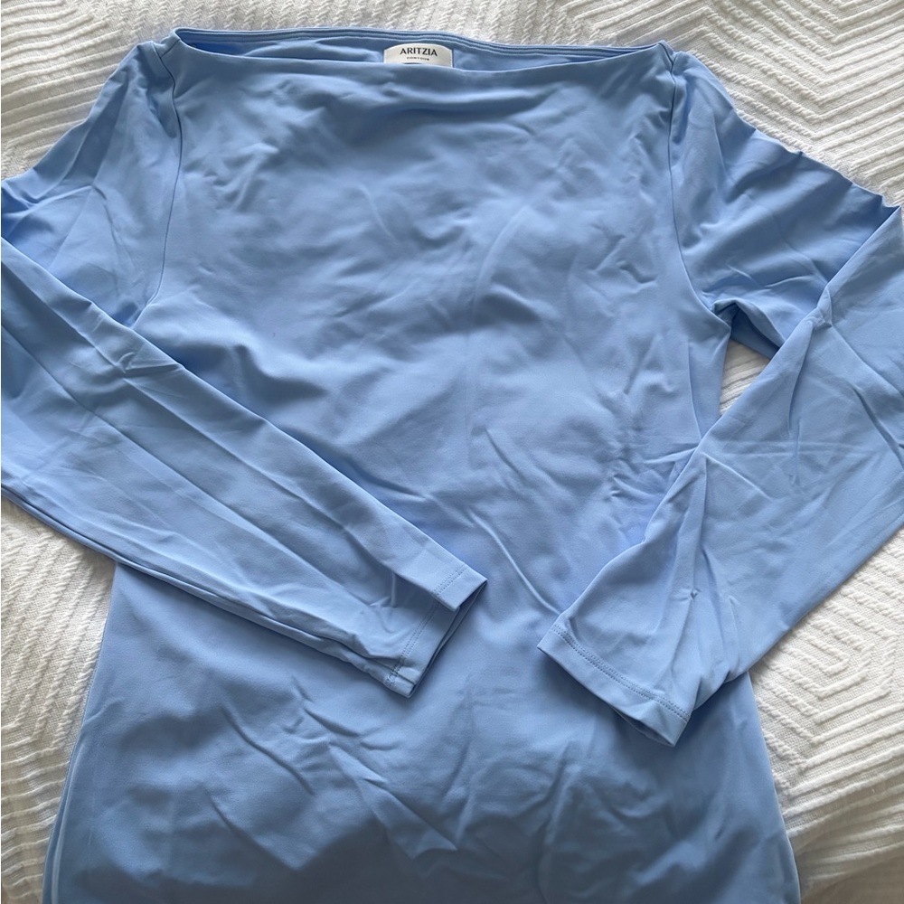 Aritzia Boatneck Contour Longsleeve